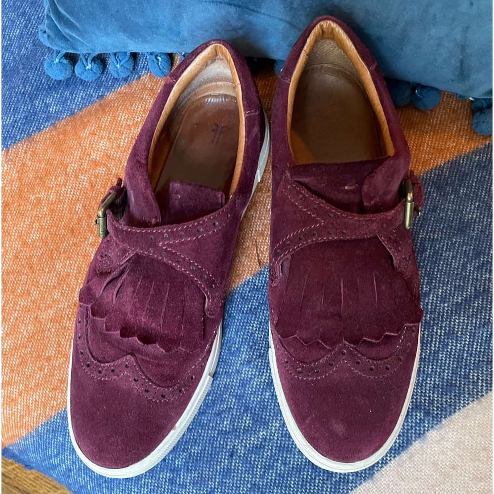 Frye loafer with sneaker soles.